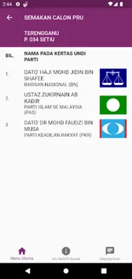 MySPR Semak android App screenshot 3